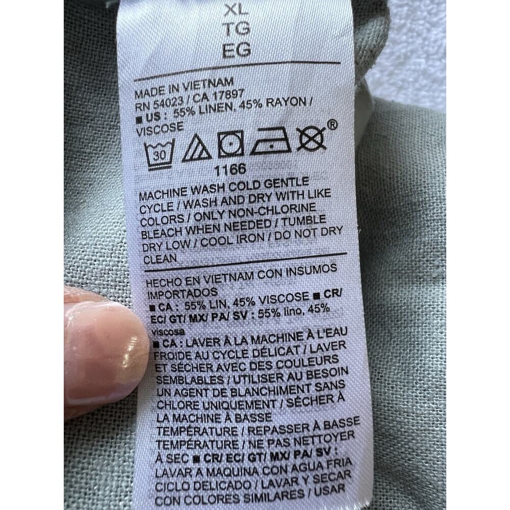 Old Navy Women's Wide Leg Pants - Light Gray - Picture 7 of 8